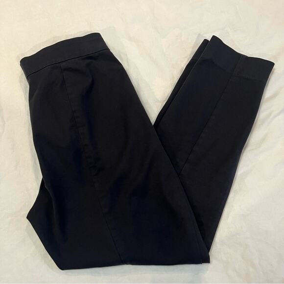 Everlane The Side-Zip Stretch Cotton Pant in Navy sz 6 - Picture 12 of 12
